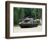 The Leopard 1A5 MBT of the Belgian Army in Action-Stocktrek Images-Framed Photographic Print