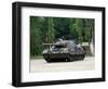 The Leopard 1A5 MBT of the Belgian Army in Action-Stocktrek Images-Framed Photographic Print