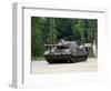 The Leopard 1A5 MBT of the Belgian Army in Action-Stocktrek Images-Framed Photographic Print