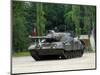 The Leopard 1A5 MBT of the Belgian Army in Action-Stocktrek Images-Mounted Photographic Print