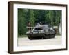 The Leopard 1A5 MBT of the Belgian Army in Action-Stocktrek Images-Framed Photographic Print