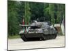 The Leopard 1A5 MBT of the Belgian Army in Action-Stocktrek Images-Mounted Photographic Print