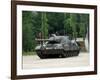 The Leopard 1A5 MBT of the Belgian Army in Action-Stocktrek Images-Framed Photographic Print