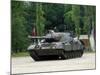 The Leopard 1A5 MBT of the Belgian Army in Action-Stocktrek Images-Mounted Photographic Print