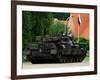 The Leopard 1A5 MBT of the Belgian Army in Action-Stocktrek Images-Framed Photographic Print