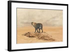 The Leopard 2-Ata Alishahi-Framed Giclee Print