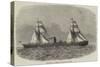 The Leopold Ii, Antwerp to Valparaiso Mail Steamer-null-Stretched Canvas