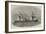 The Leopold Ii, Antwerp to Valparaiso Mail Steamer-null-Framed Giclee Print