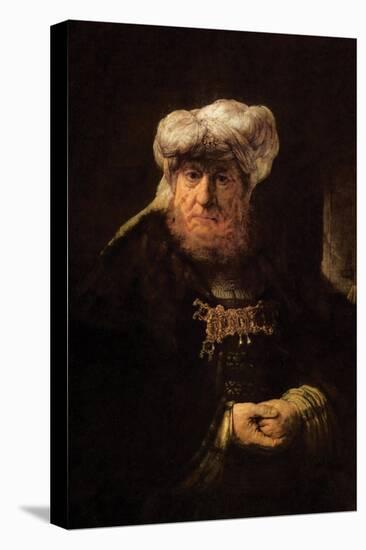 The Leper King Uzziah-Rembrandt van Rijn-Stretched Canvas
