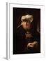 The Leper King Uzziah-Rembrandt van Rijn-Framed Art Print