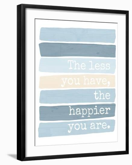 The Less You Have-Anna Quach-Framed Art Print