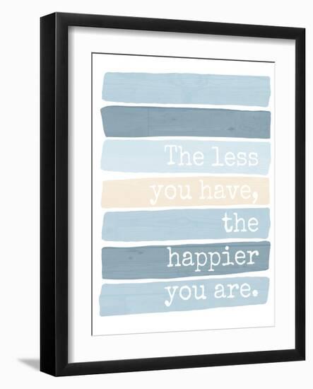 The Less You Have-Anna Quach-Framed Art Print