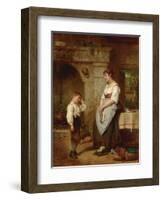 The Lesson, 1887-Leon Caille-Framed Giclee Print