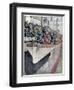 The Lesson of Ss Titanic: Lifeboat Drill on a Passenger Liner, 1912-null-Framed Giclee Print