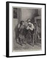 The Lesson on the Flageolet-null-Framed Giclee Print