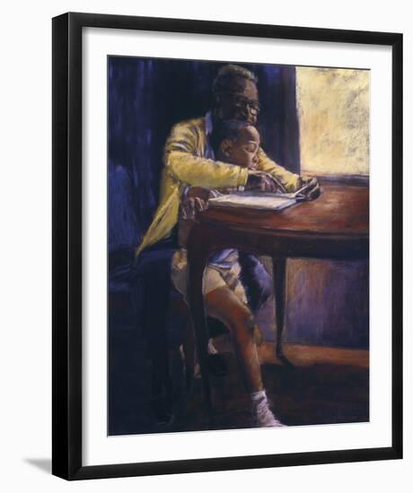 The Lesson-Sharon Wilson-Framed Giclee Print