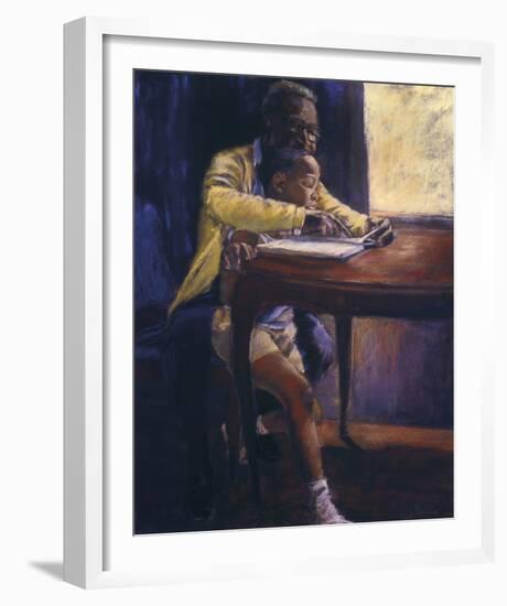 The Lesson-Sharon Wilson-Framed Giclee Print