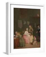 The Letter, 1746-Pietro Longhi-Framed Giclee Print