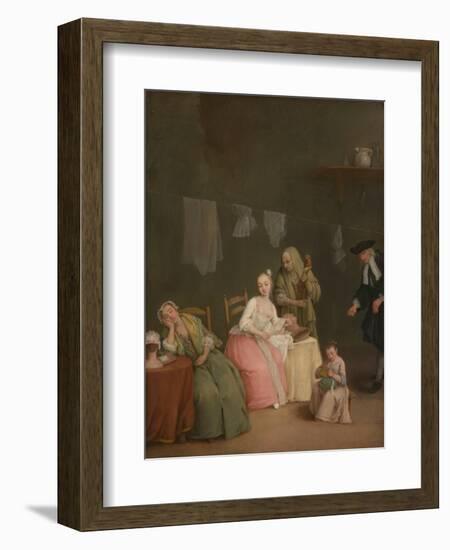 The Letter, 1746-Pietro Longhi-Framed Giclee Print