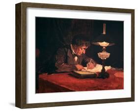 The Letter, 1878-Janez Subic-Framed Giclee Print