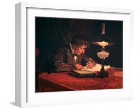 The Letter, 1878-Janez Subic-Framed Giclee Print