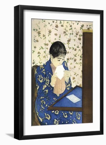 The Letter, 1891-Mary Cassatt-Framed Giclee Print