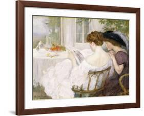 The Letter, 1910-Henry Caro-Delvaille-Framed Giclee Print