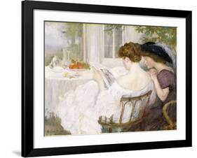 The Letter, 1910-Henry Caro-Delvaille-Framed Giclee Print