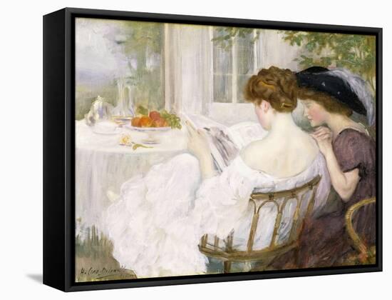The Letter, 1910-Henry Caro-Delvaille-Framed Stretched Canvas