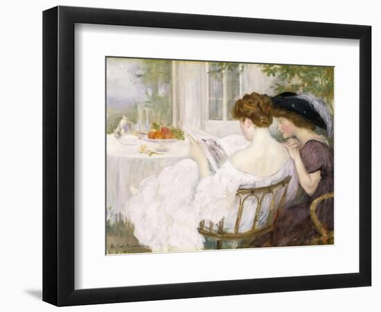 The Letter, 1910-Henry Caro-Delvaille-Framed Giclee Print