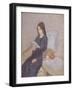 The Letter, 1924 (Oil on Canvas)-Gwen John-Framed Giclee Print