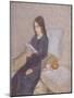 The Letter, 1924 (Oil on Canvas)-Gwen John-Mounted Giclee Print