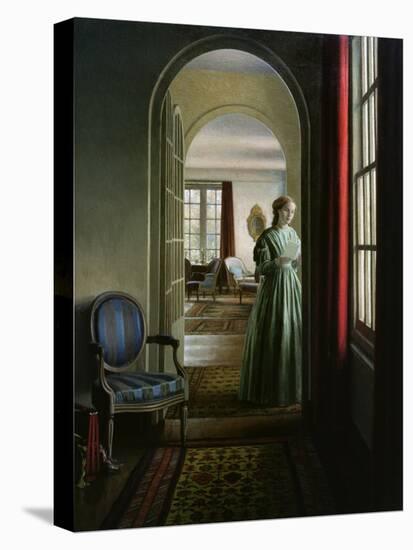 The Letter, 1942-Leonard Campbell Taylor-Stretched Canvas