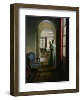 The Letter, 1942-Leonard Campbell Taylor-Framed Giclee Print