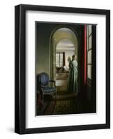 The Letter, 1942-Leonard Campbell Taylor-Framed Giclee Print