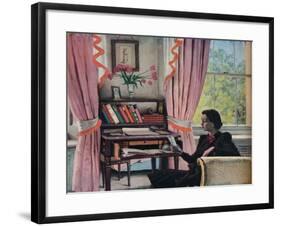 'The Letter', 20th century-Rex Whistler-Framed Giclee Print