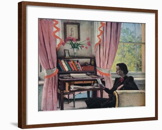 'The Letter', 20th century-Rex Whistler-Framed Giclee Print