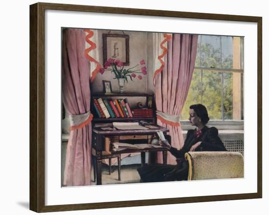 'The Letter', 20th century-Rex Whistler-Framed Giclee Print