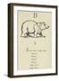 The Letter B-Edward Lear-Framed Giclee Print