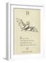 The Letter B-Edward Lear-Framed Giclee Print