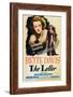 The Letter, Bette Davis on Midget Window Card, 1941-null-Framed Art Print