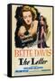 The Letter, Bette Davis on Midget Window Card, 1941-null-Framed Stretched Canvas