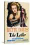The Letter, Bette Davis on Midget Window Card, 1941-null-Stretched Canvas