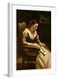 The Letter, c.1865-Jean Baptiste Camille Corot-Framed Giclee Print