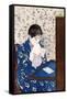 The Letter, C1890-Mary Cassatt-Framed Stretched Canvas