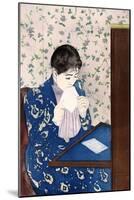 The Letter, C1890-Mary Cassatt-Mounted Giclee Print