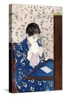 The Letter, C1890-Mary Cassatt-Stretched Canvas