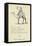 The Letter C-Edward Lear-Framed Stretched Canvas