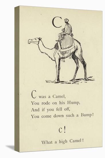The Letter C-Edward Lear-Stretched Canvas