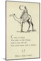 The Letter C-Edward Lear-Mounted Giclee Print